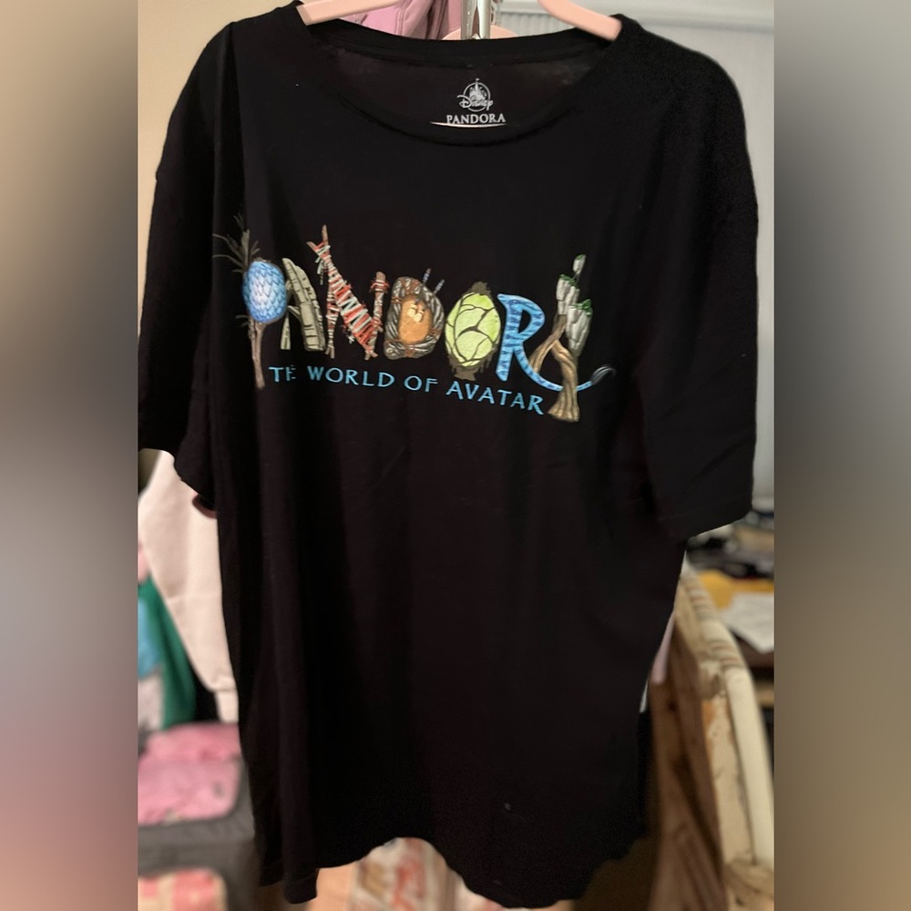 Disney Parks Animal Kingdom Black Avatar Graphic T-Shirt. New w/o Tag
